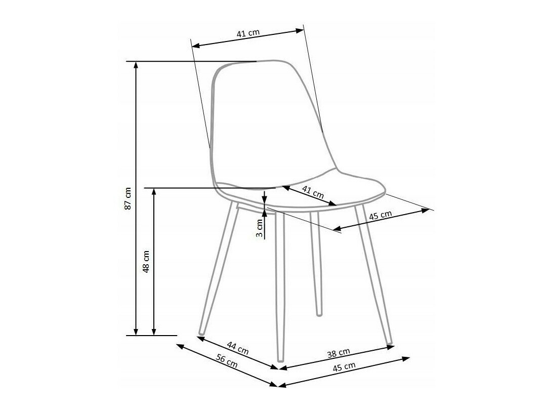 Стол Houston 983 (Тъмно синьо)