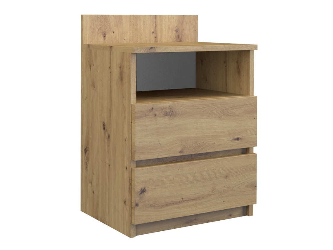 Нощно шкафче Elbvelu 119 (Artisan дъб)