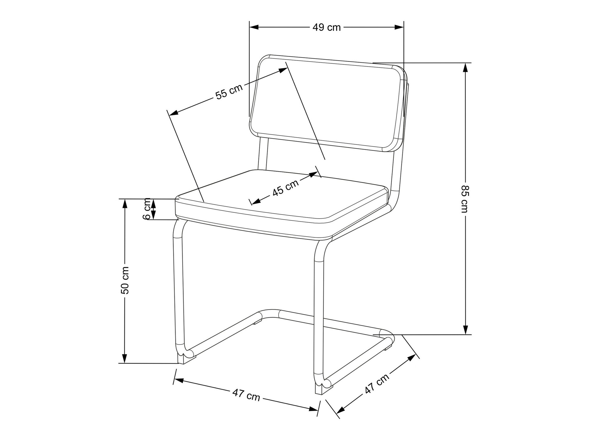 Стол Houston 1645 (Зелен)