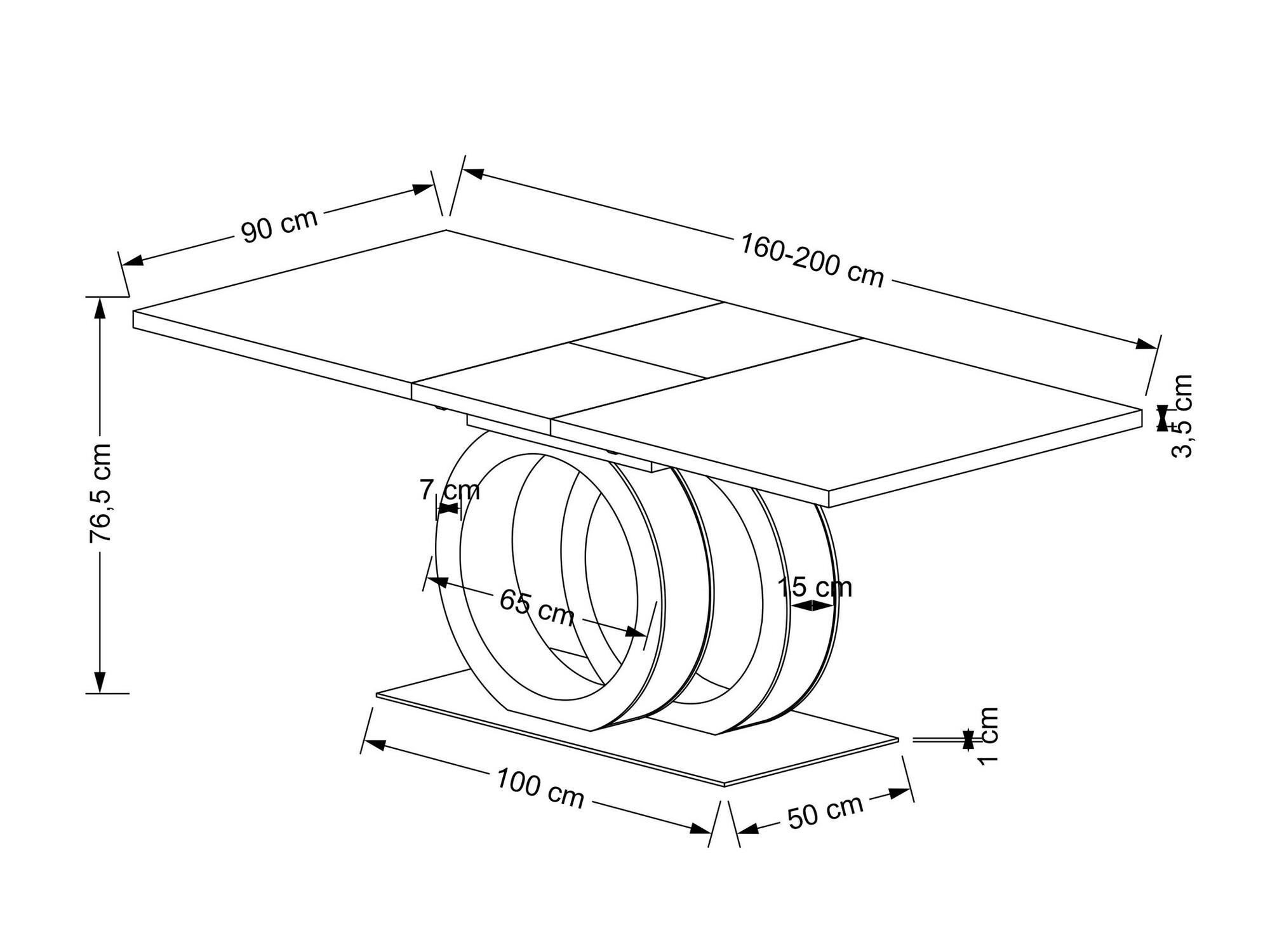 Маса Houston Otium