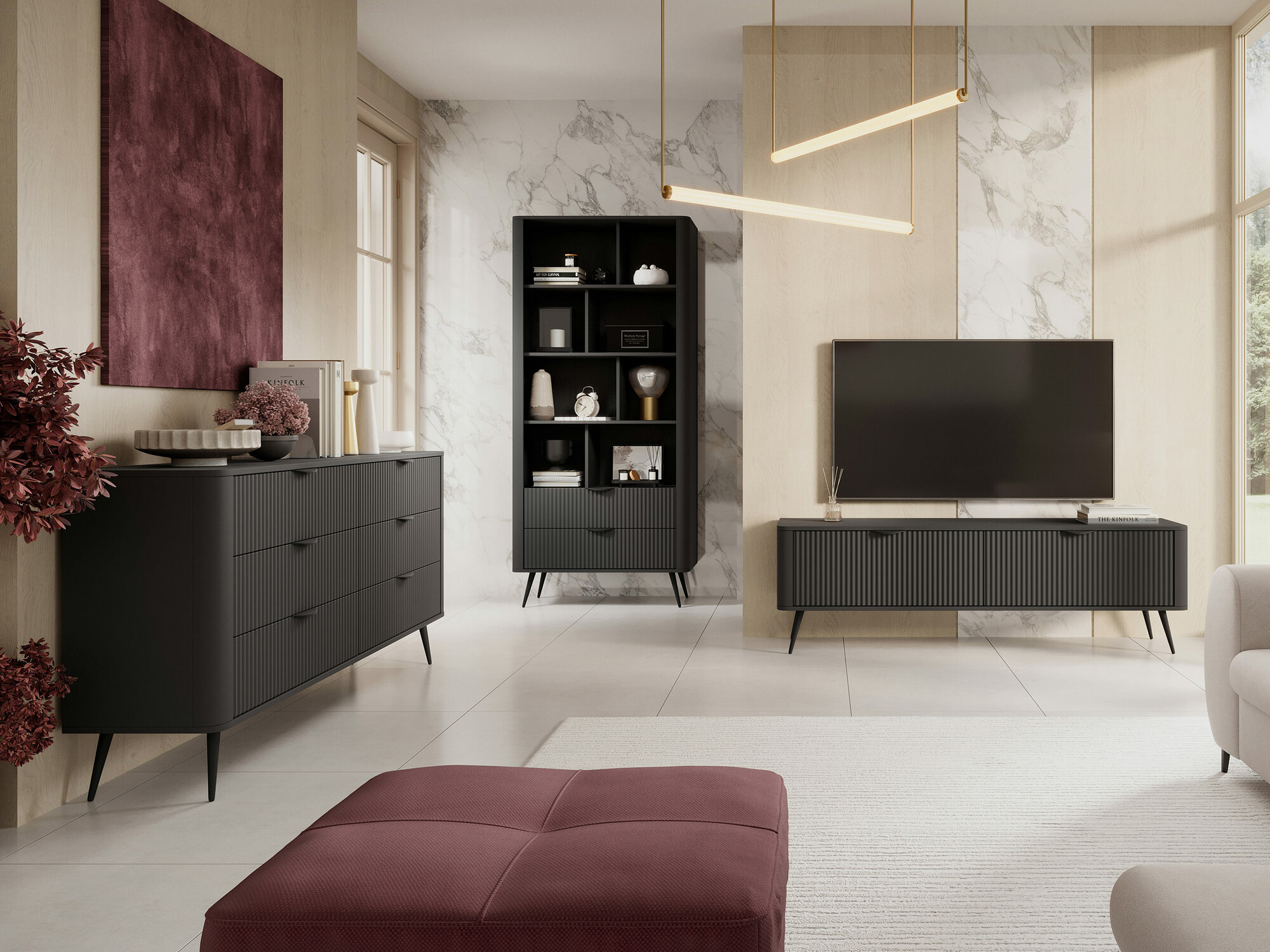 ТВ шкаф Versoe 104 (Графит)