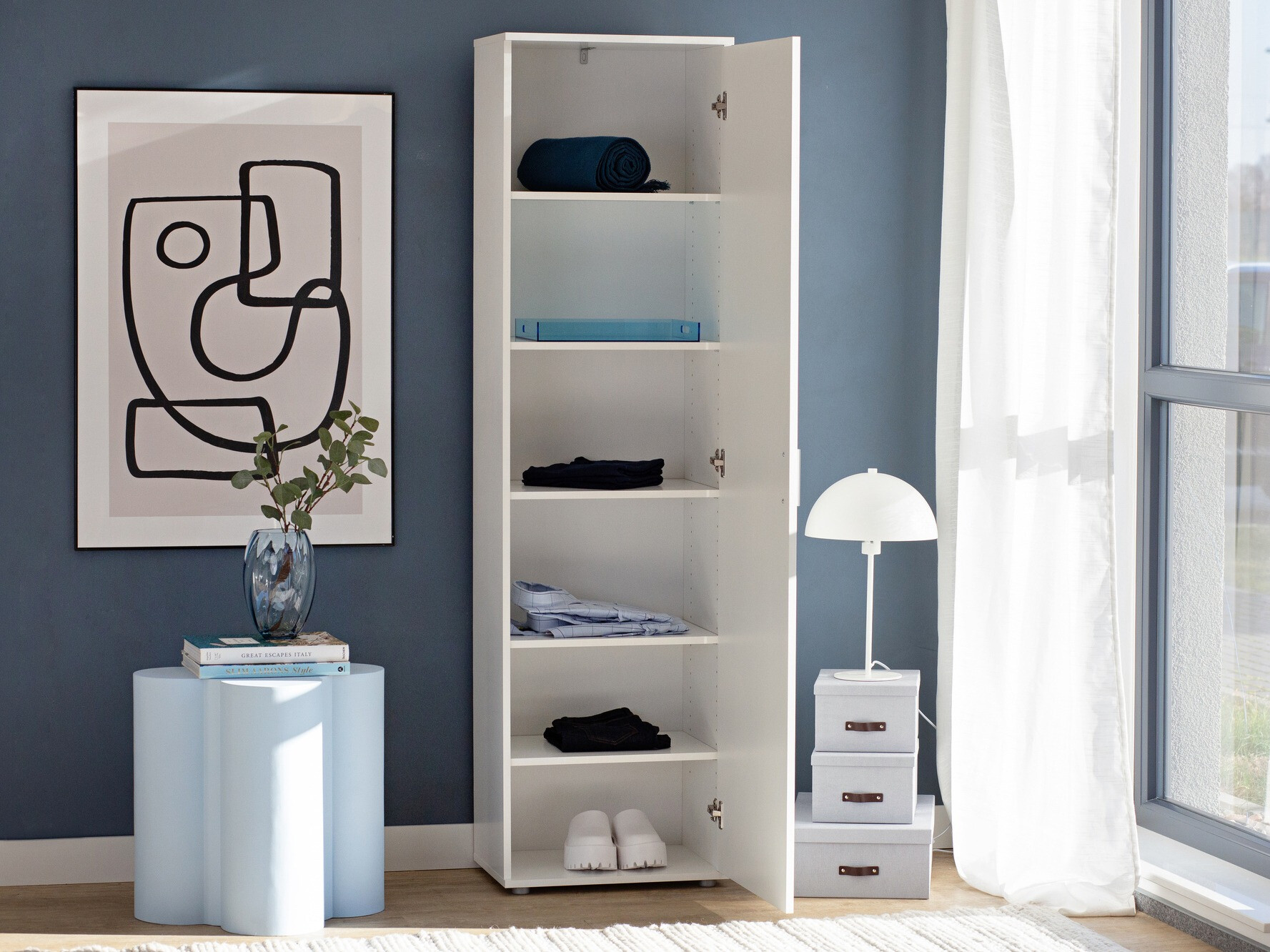 Етажерка Bristol 200 (Бял)