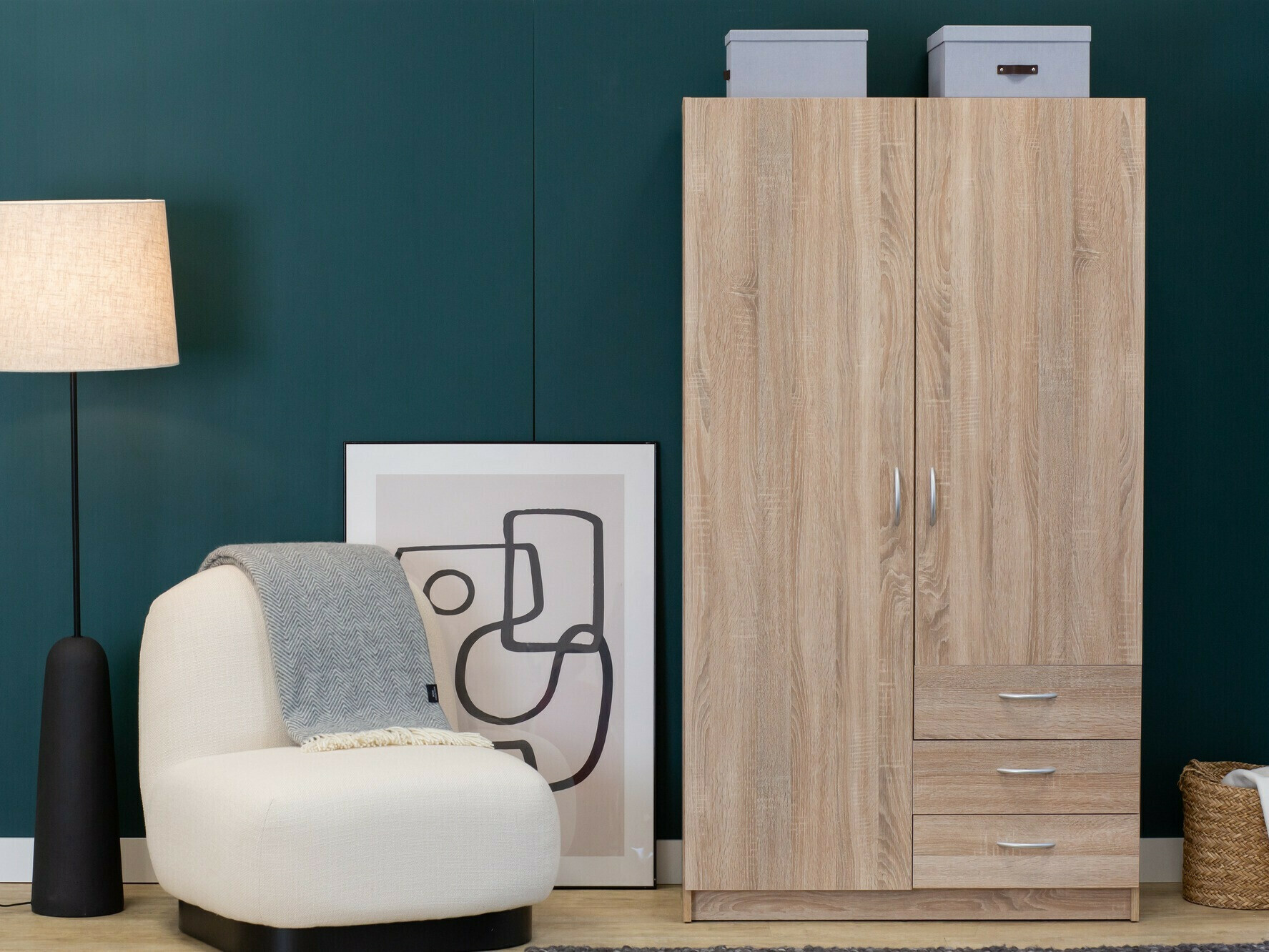 Гардероб Bristol 198 (Сонома дъб)