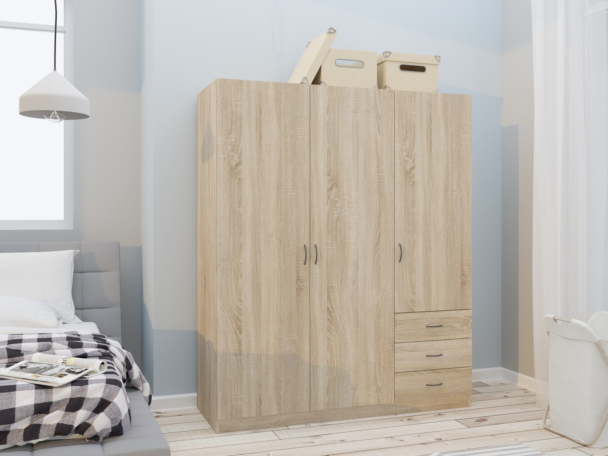 Гардероб Bristol 199 (Сонома дъб)