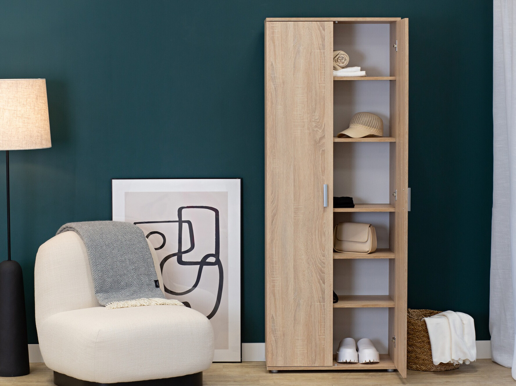 Етажерка Bristol 201 (Сонома дъб)