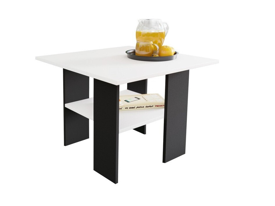 Масичка за кафе Reading 102 (Черен + Бял)