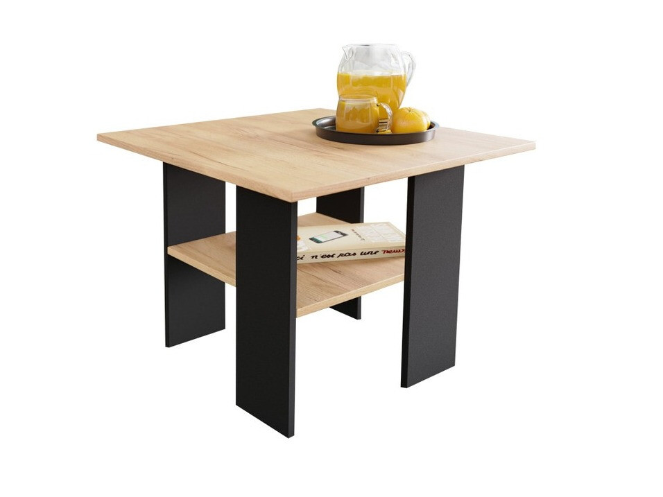 Масичка за кафе Reading 102 (Черен + Craft дъб)