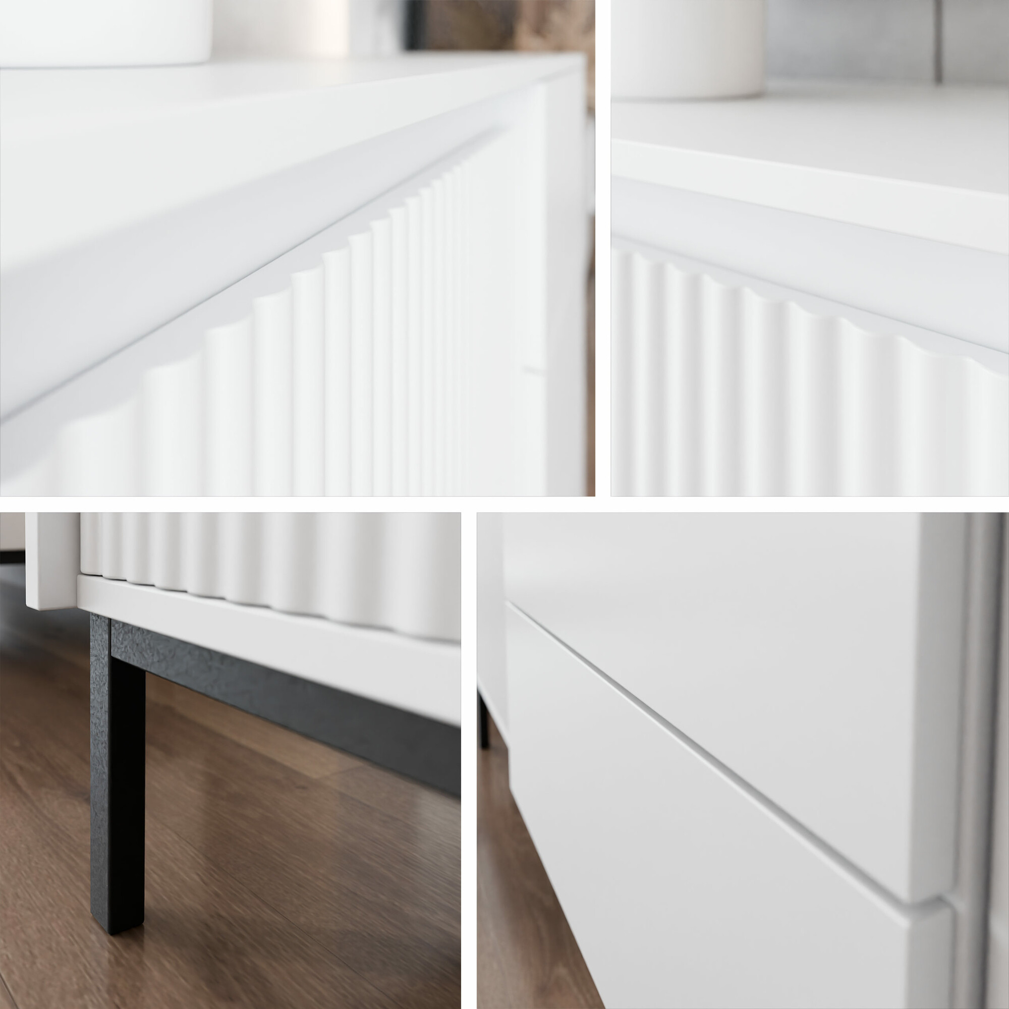 Масичка за кафе Comfivo Delruva 102 (Бял)