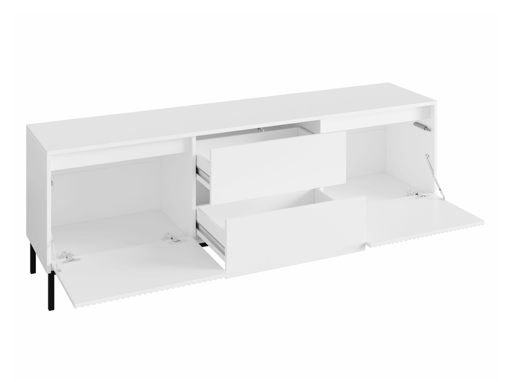 Комплект за хол Comfivo Delruva 106 (Бял)