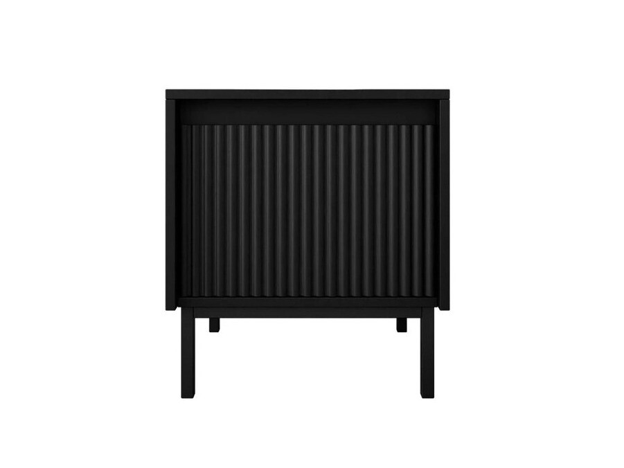 Нощно шкафче Comfivo Delruva (Черен)