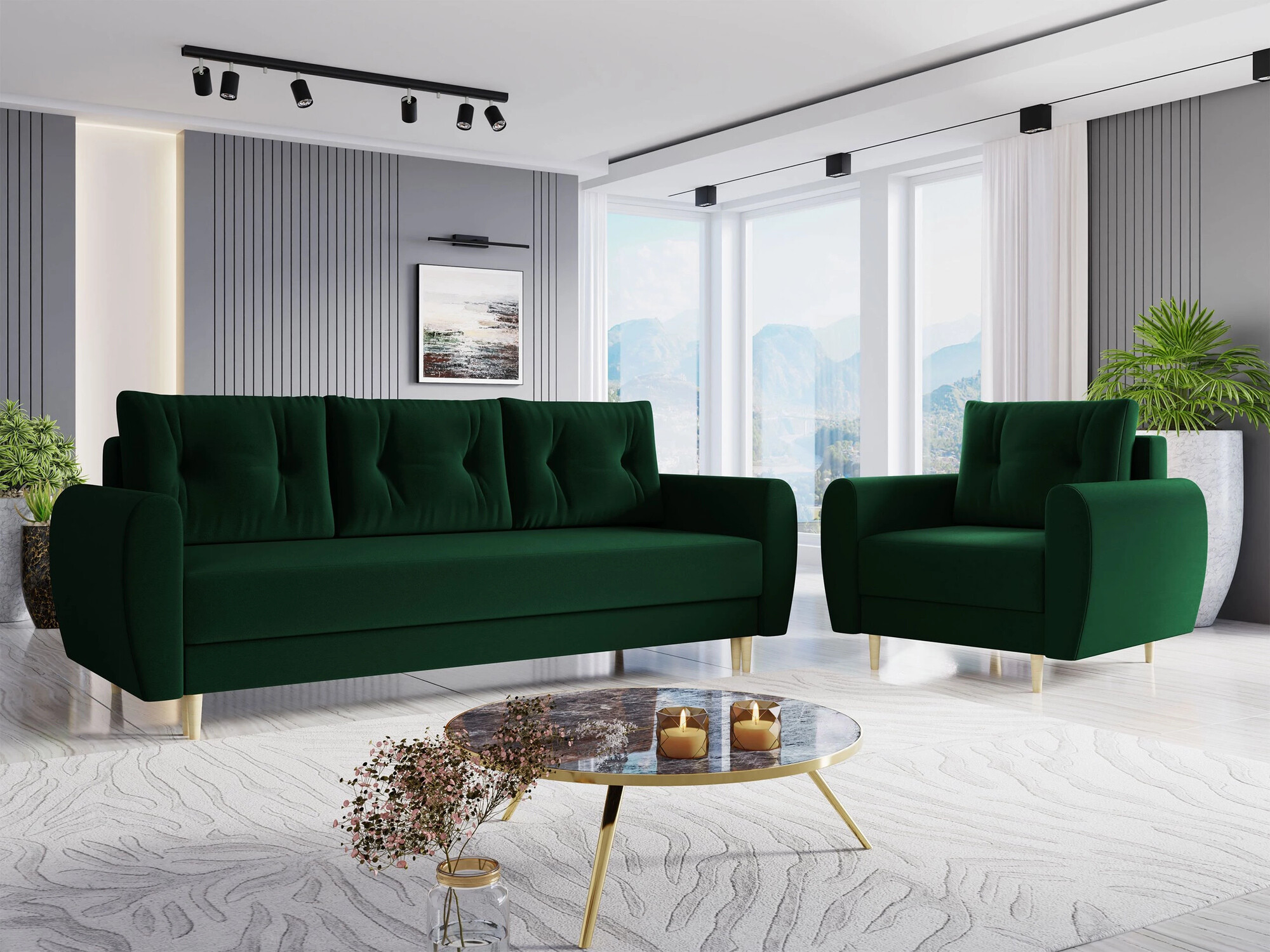 Комплект мека мебел Memphis 145 (Itaka 10)