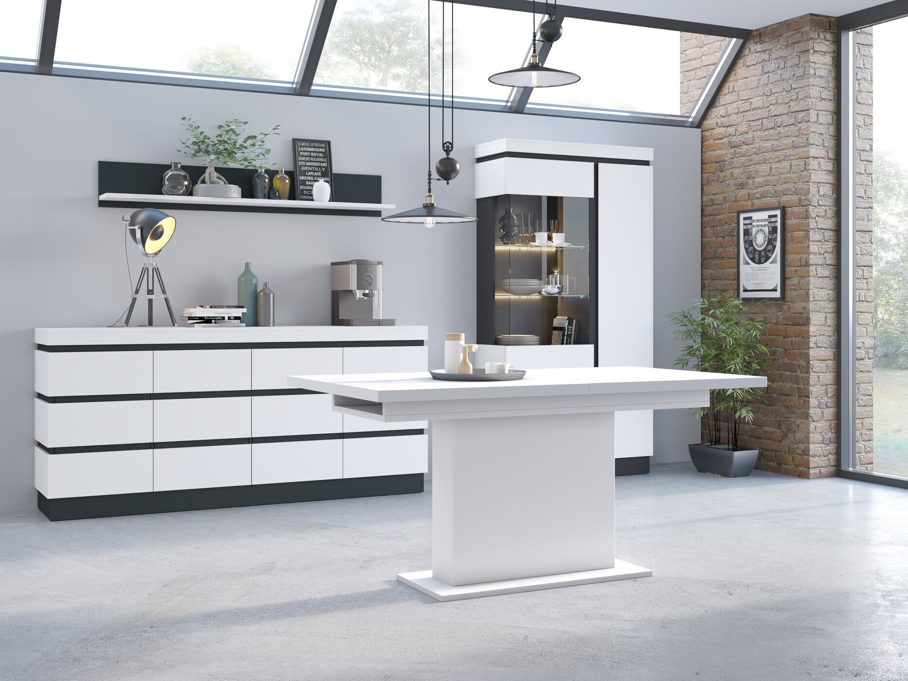 Стенна етажерка Nuevaro 106