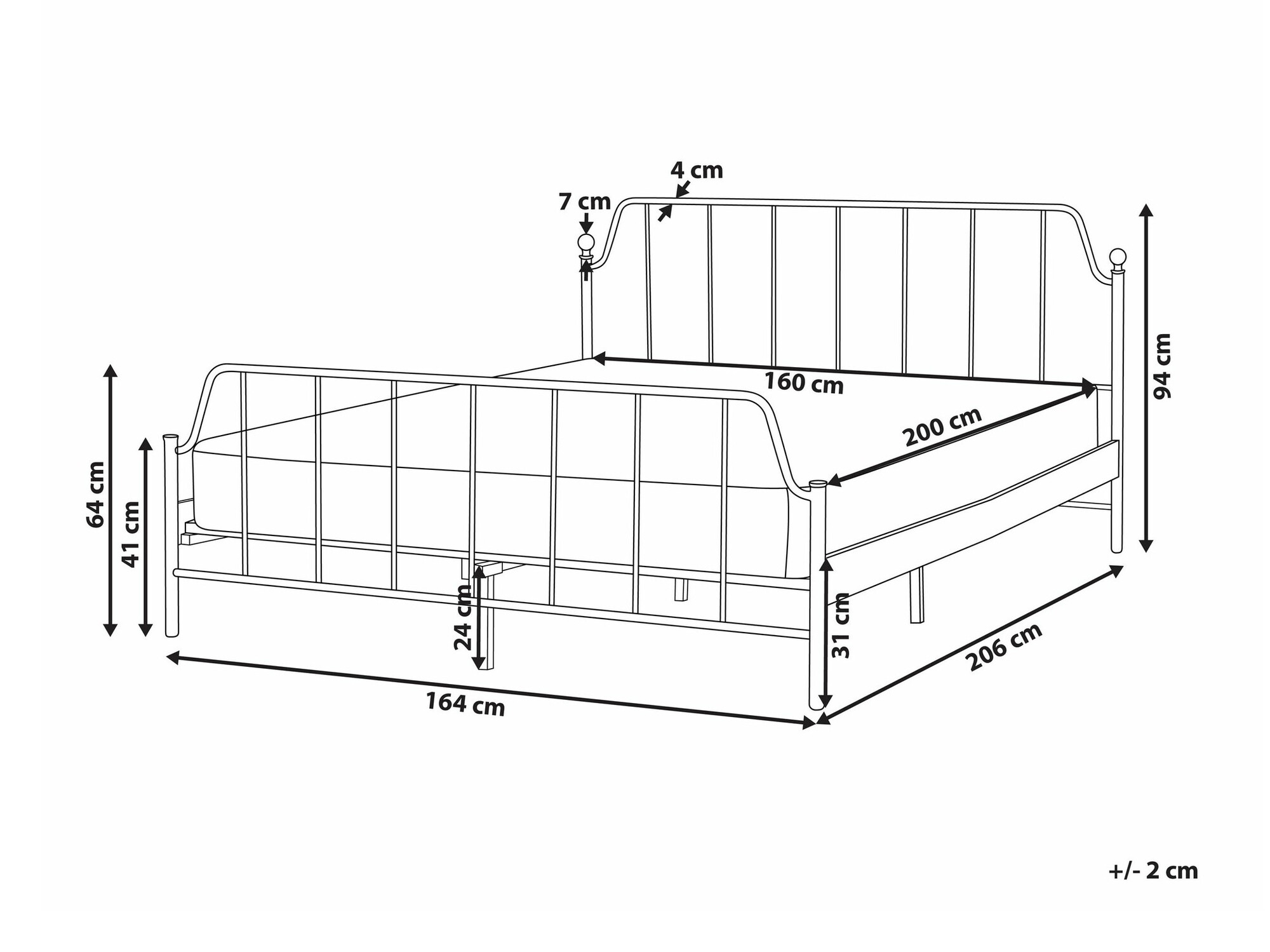 Легло Berwyn 1993 (Черен)