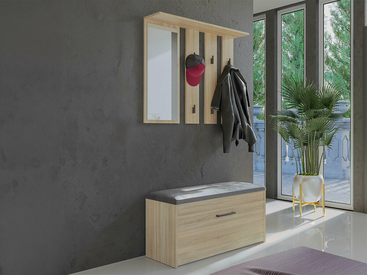 Комплект за антре Mandeville 218 (Сонома дъб)