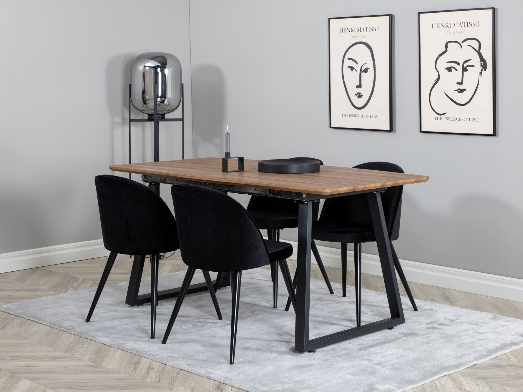 Маса и столове за трапезария Dallas 3861