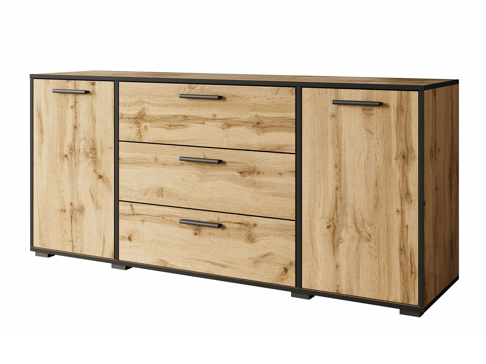 Скрин Sarasota 174 (Черен + Дъб уотан)