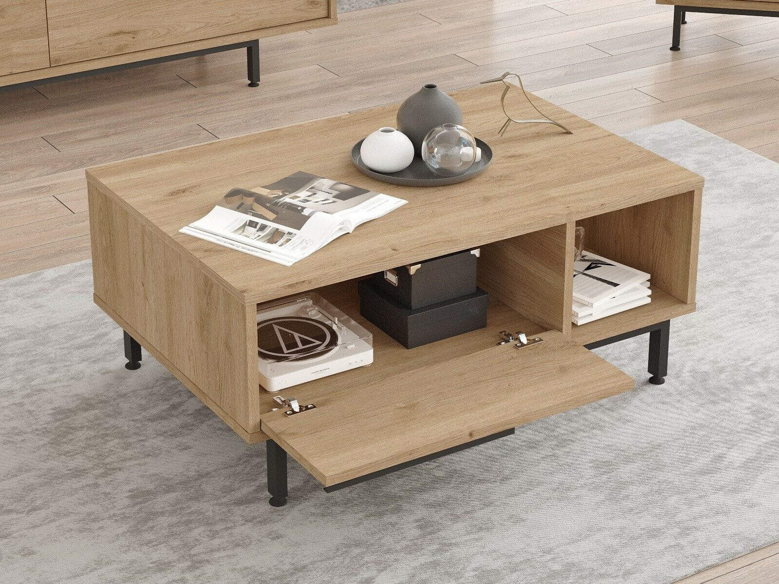 Масичка за кафе Fertore 102 (Орех)