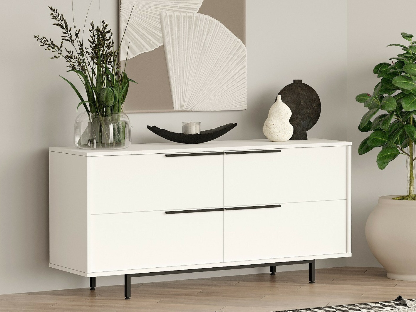 Шкаф Fertore 103 (Бял)