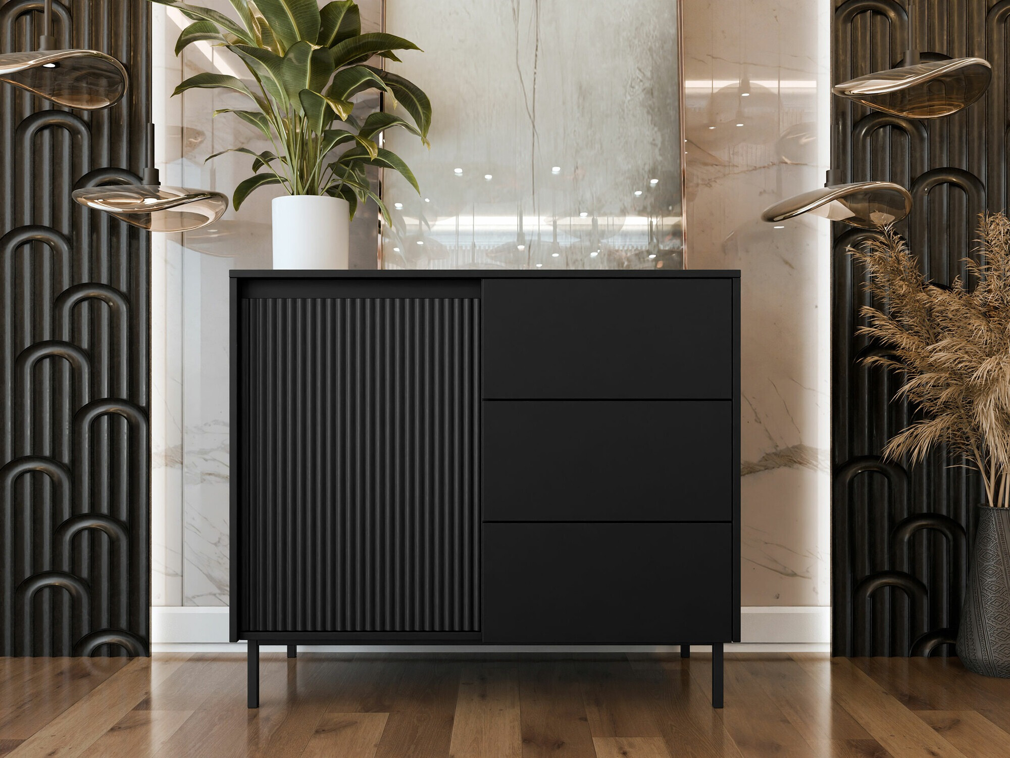 Скрин Comfivo Delruva 100 (Черен)