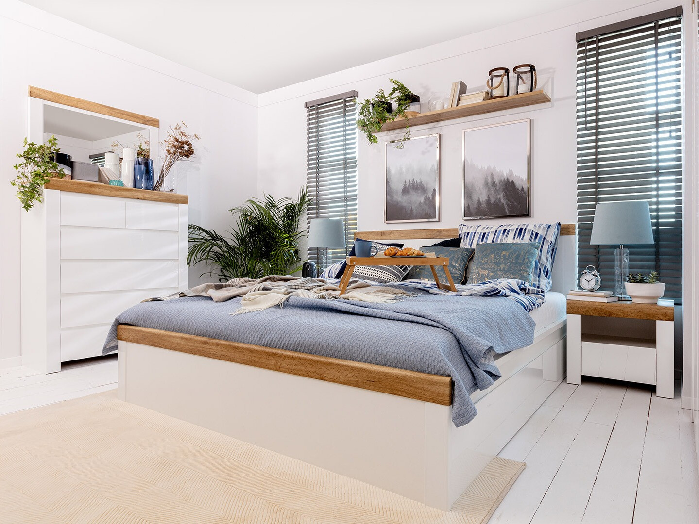 Скрин Sonsoru 114 (Бял + Бял гланц + Дъб уотан)