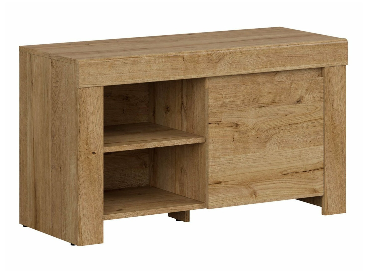 Шкаф за обувки Sonsoru 118 (Дъб)