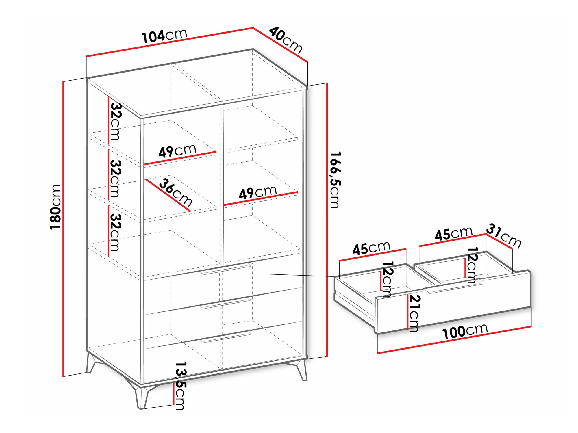 Етажерка Comfivo Citrus I