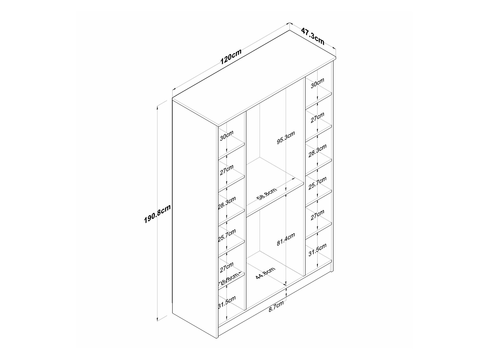 Гардероб Camlare 105