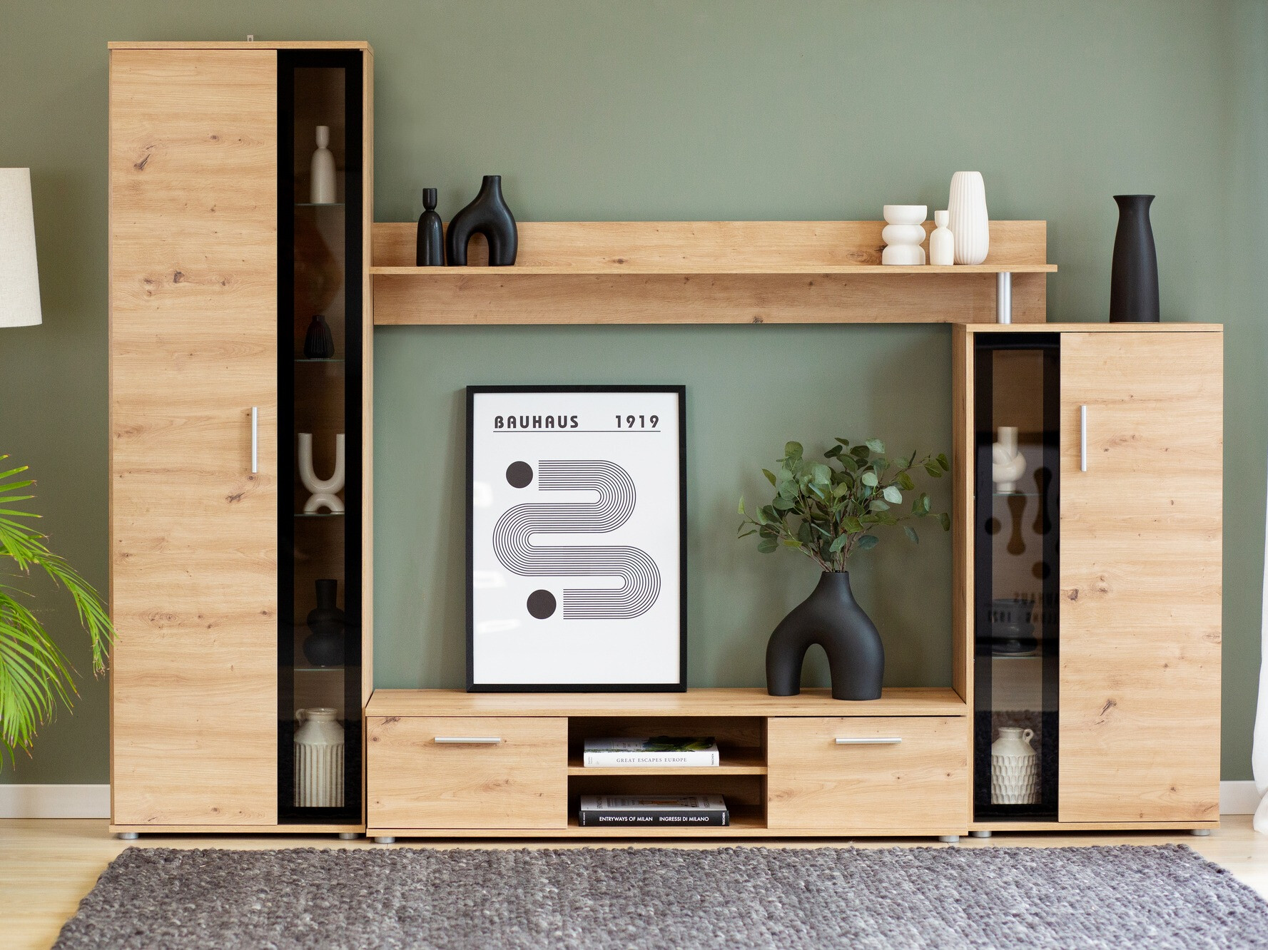 Комплект за хол Bristol 202 (Artisan дъб)