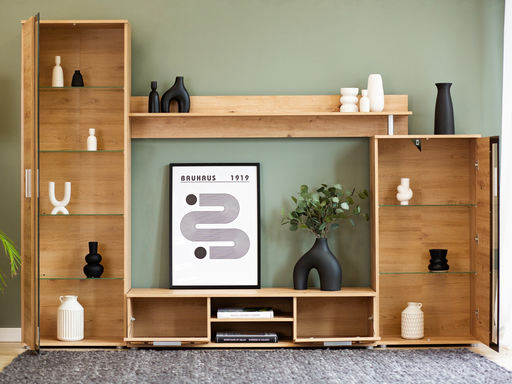 Комплект за хол Bristol 202 (Artisan дъб)