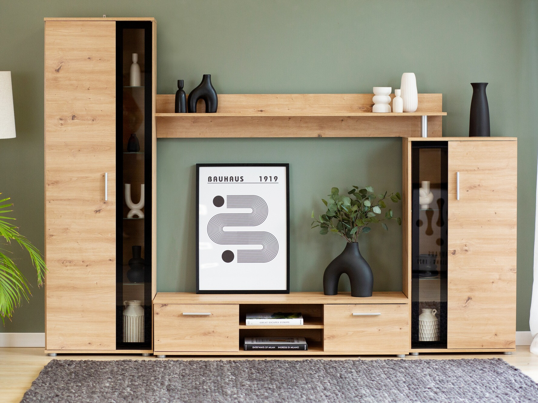 Комплект за хол Bristol 202 (Artisan дъб)