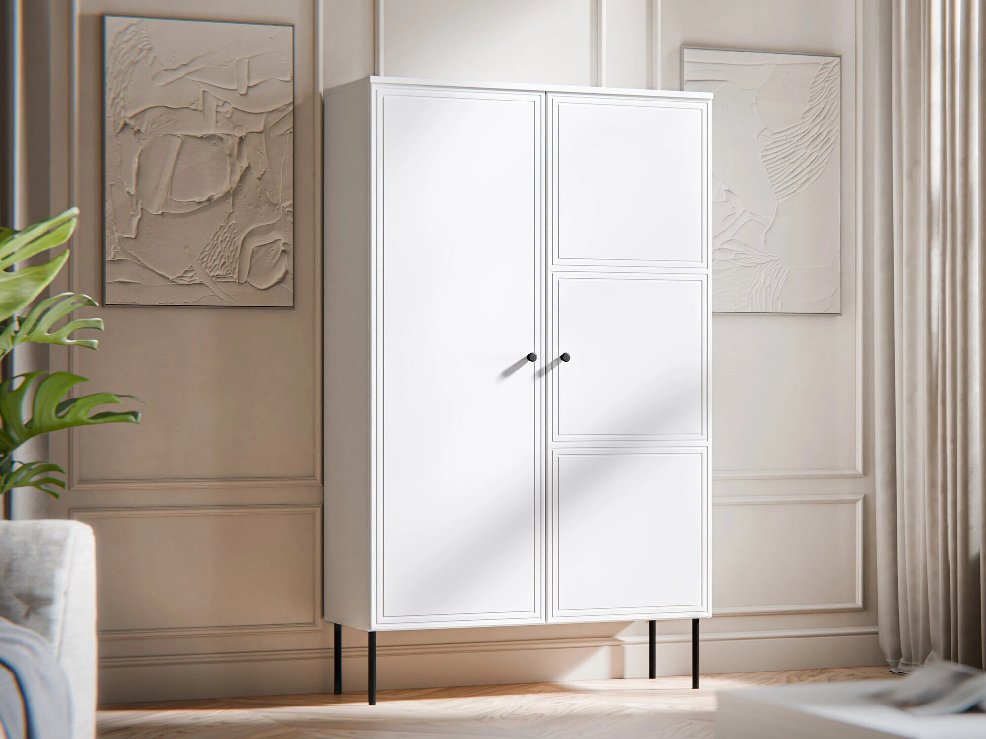 Етажерка Celra (Бял)