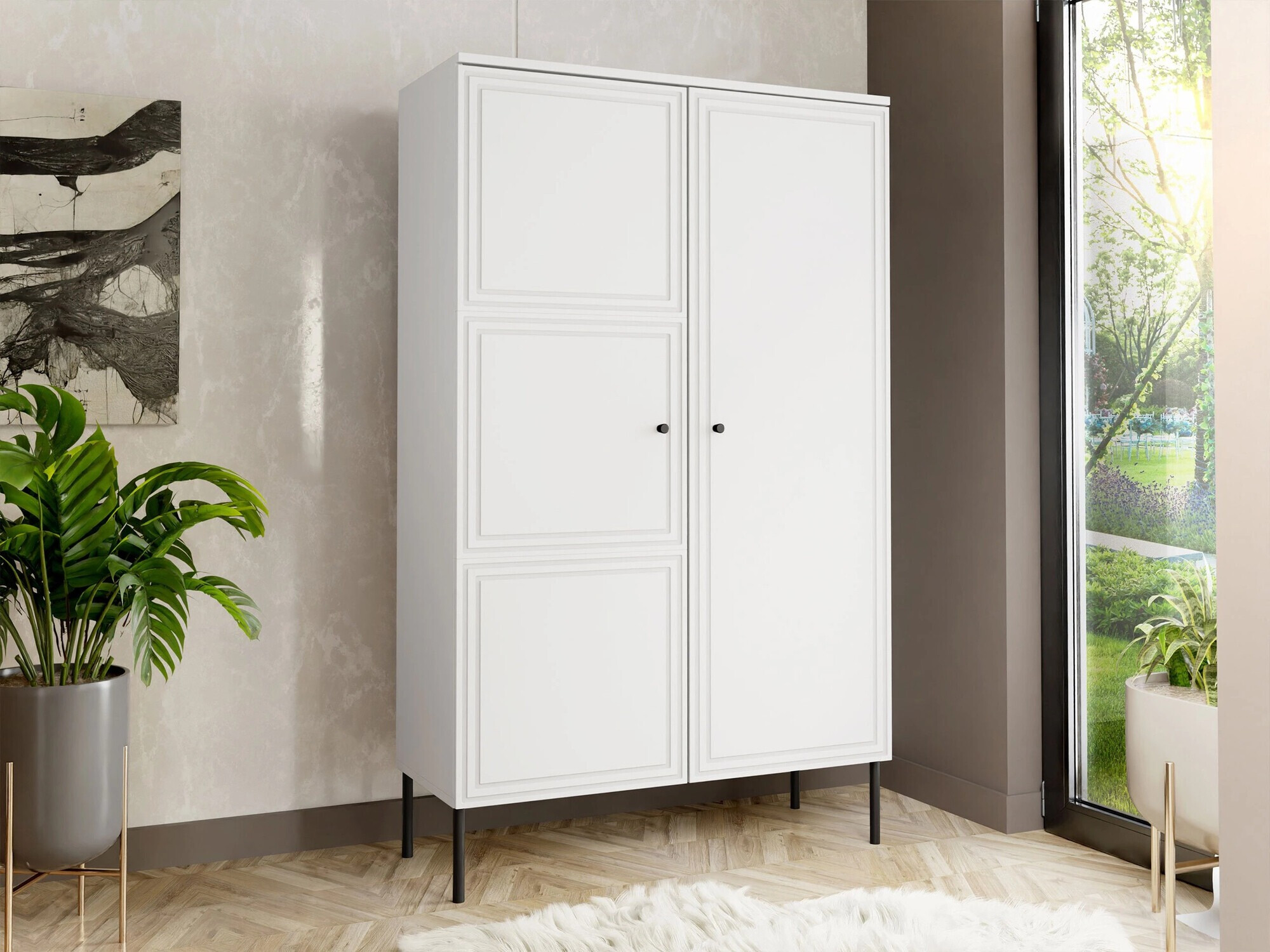 Етажерка Monciru 105 (Бял)