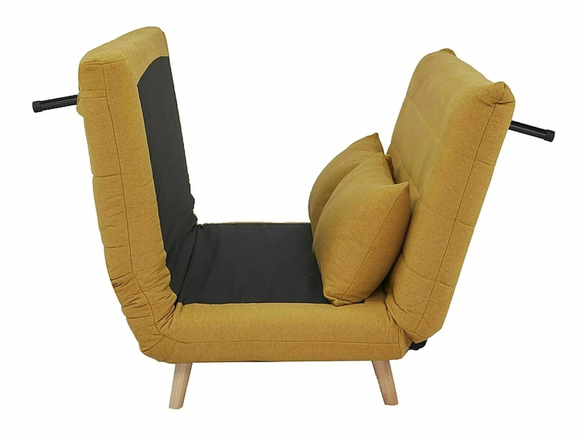 Разтегателен диван Detroit 139 (Жълт)