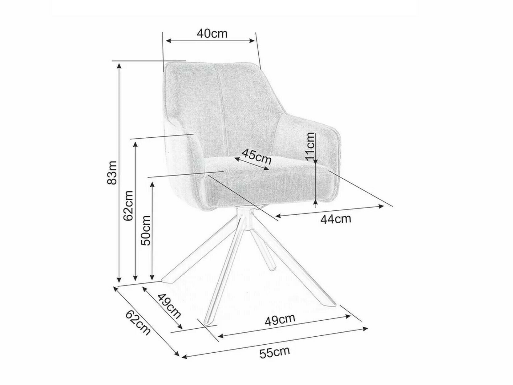 Стол Detroit 144 (Бежов)