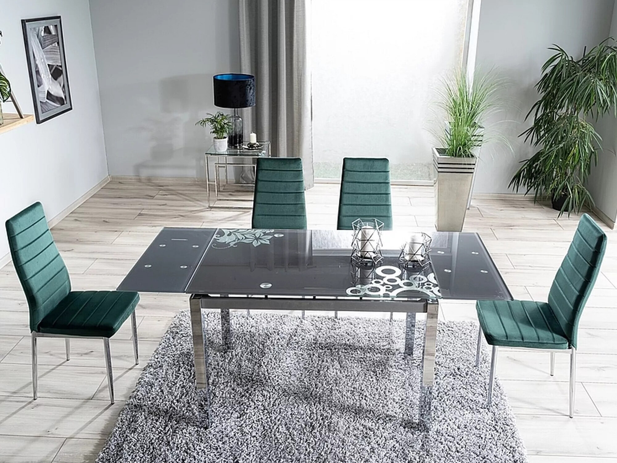 Маса Detroit 169 (Черен)