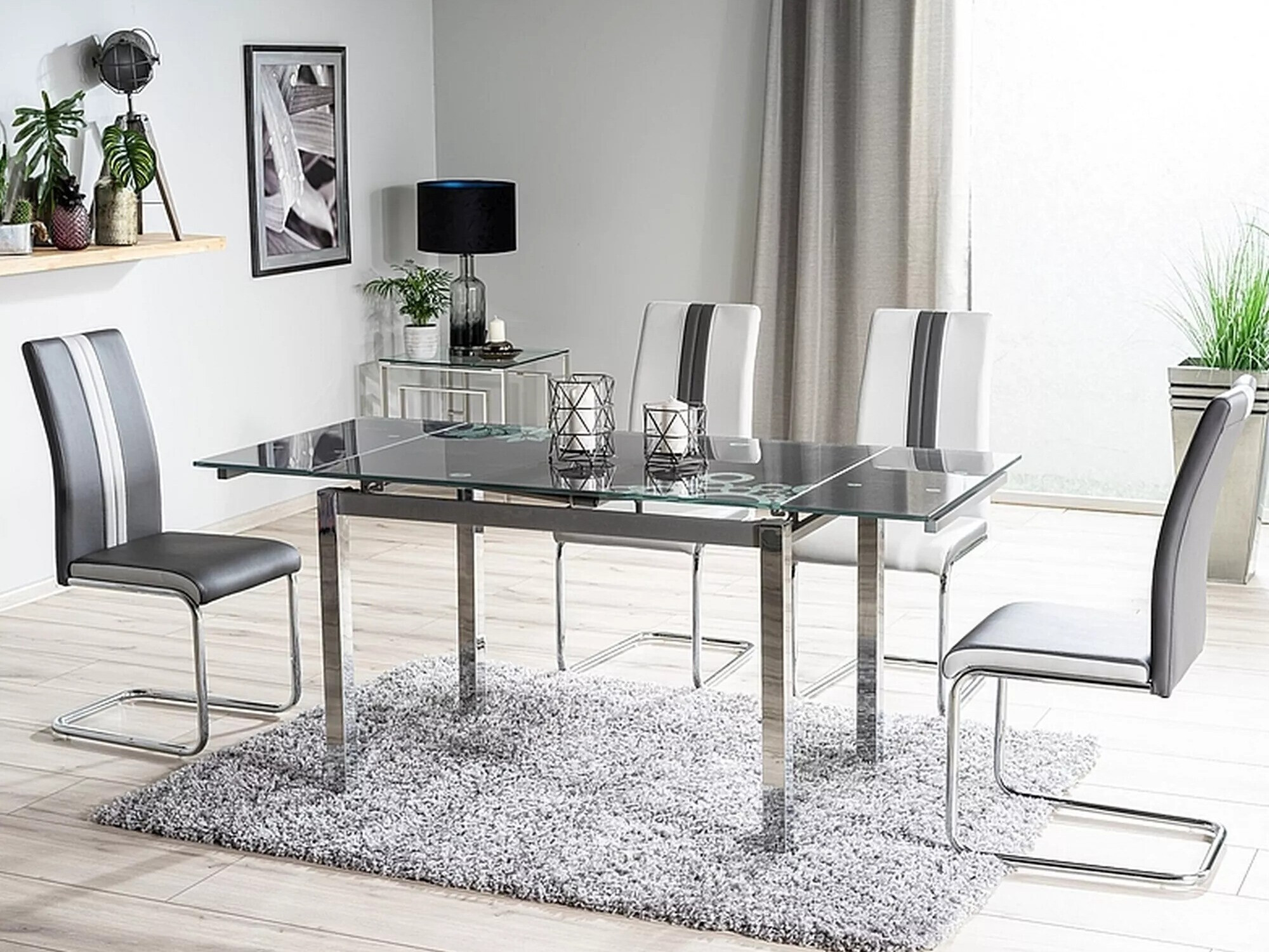 Маса Detroit 169 (Черен)