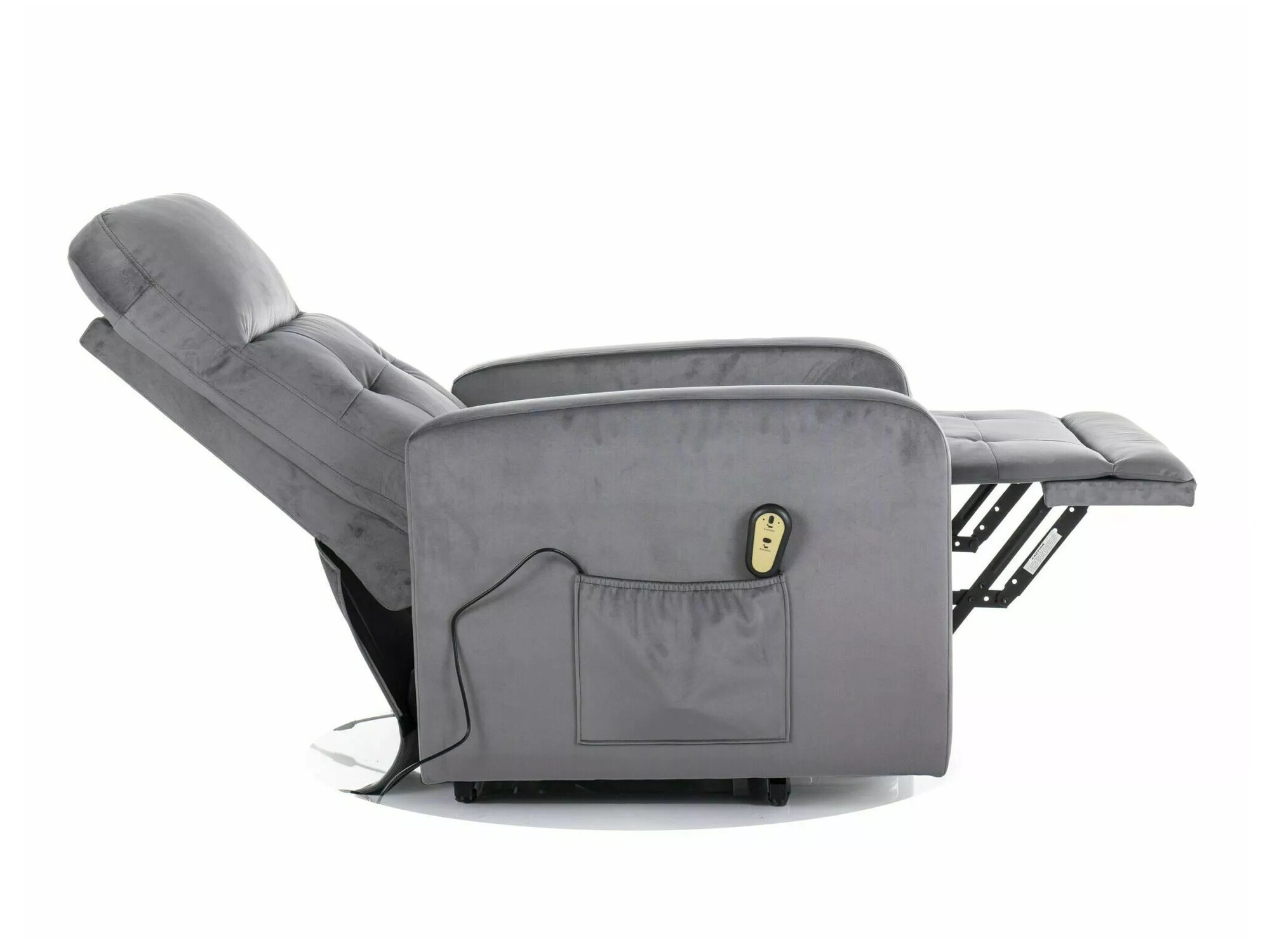 Реклайнер Detroit 197 (Сив)