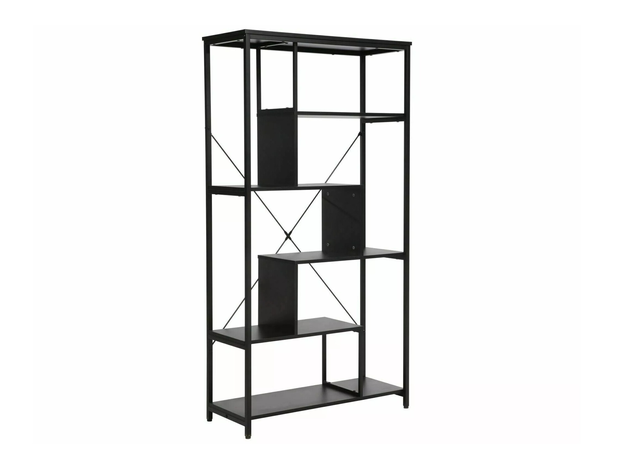 Етажерка Detroit 234 (Черен)