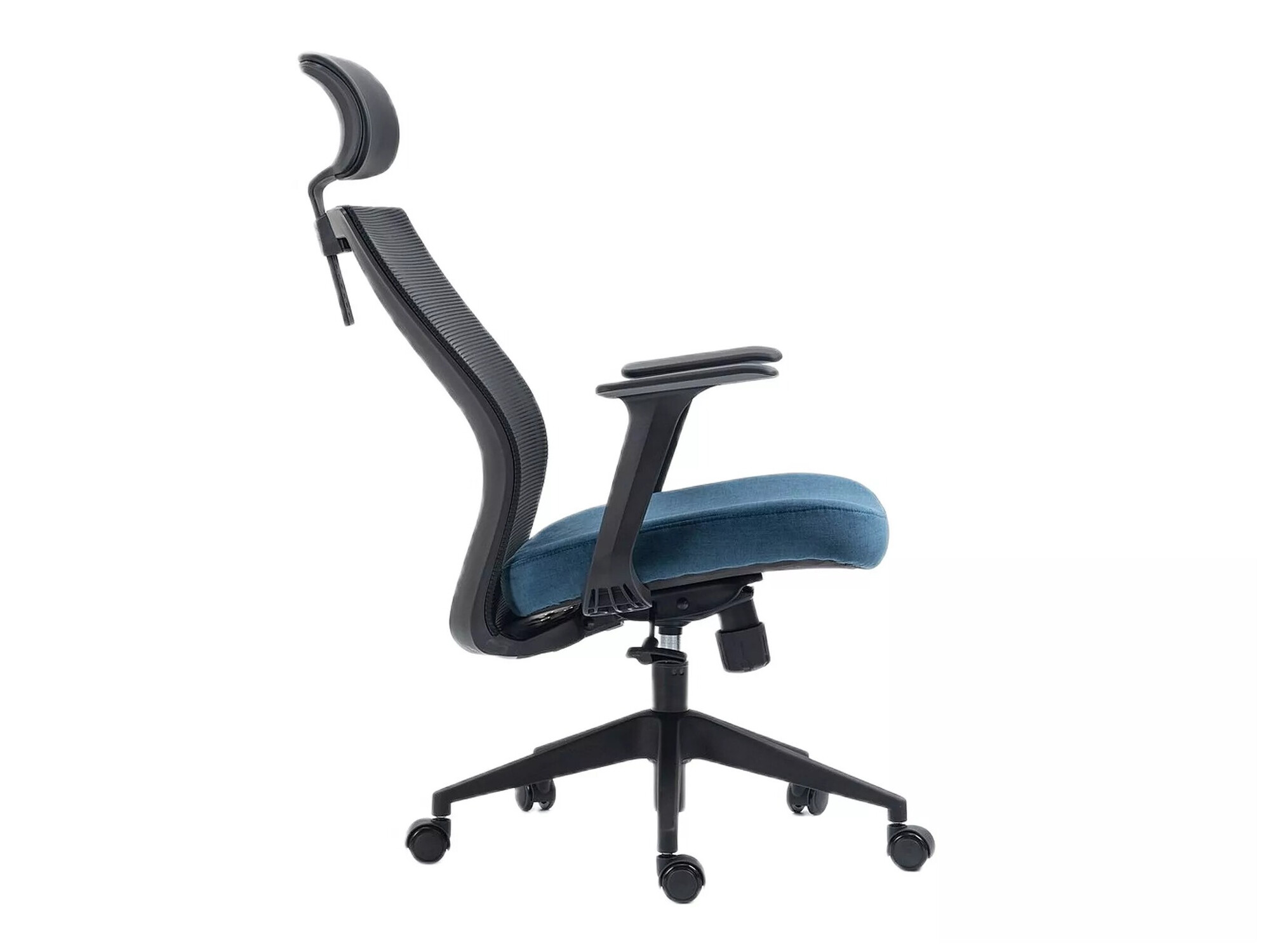 Офис стол Detroit 270 (Черен + Син)