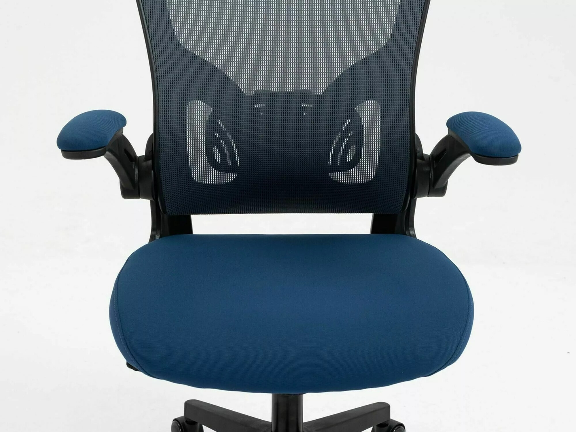 Офис стол Detroit 272 (Сив + Син)