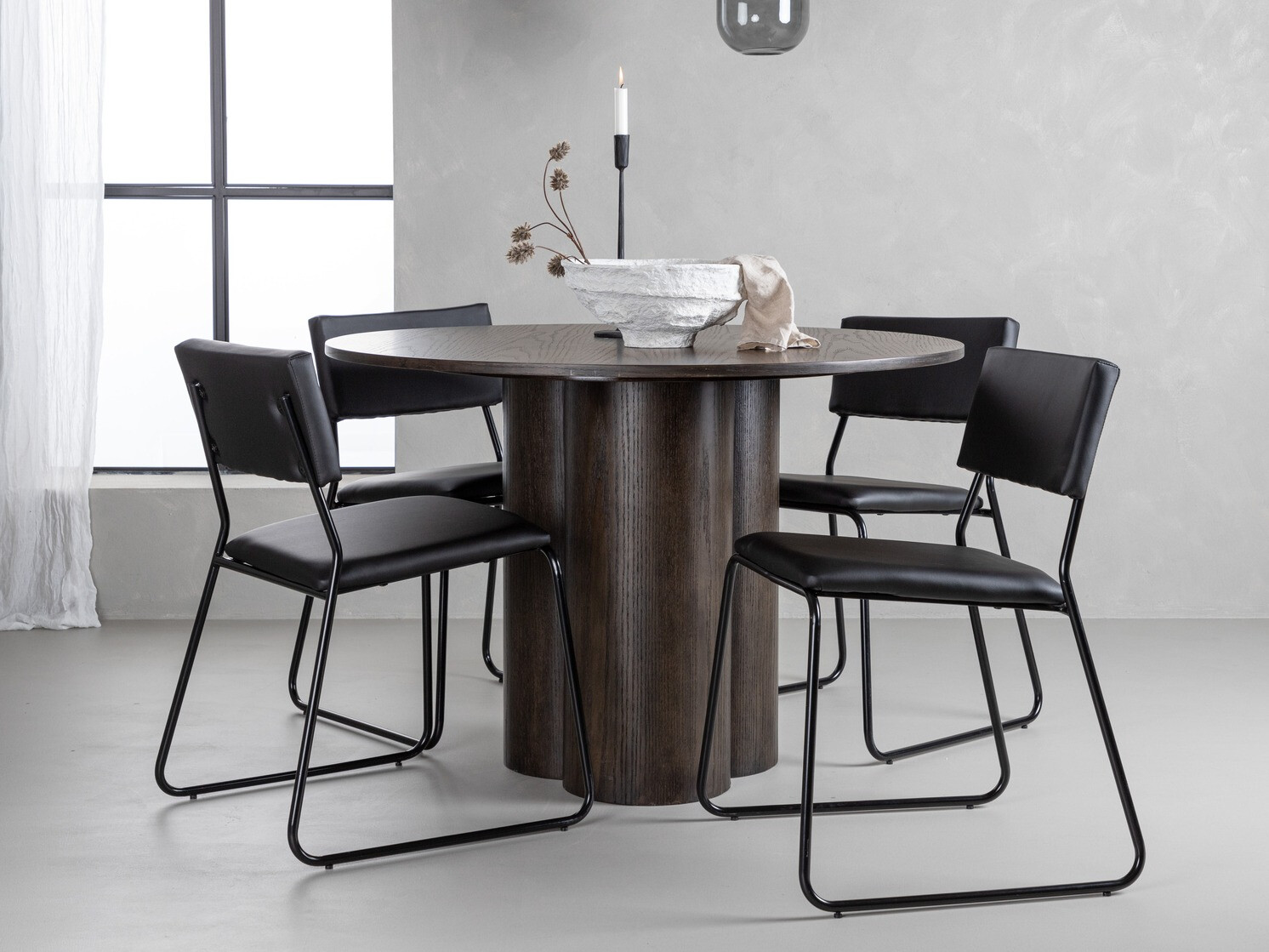 Маса и столове за трапезария Dallas 3753