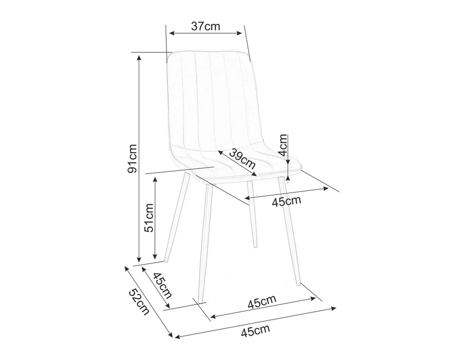 Стол Detroit 287 (Бежов)