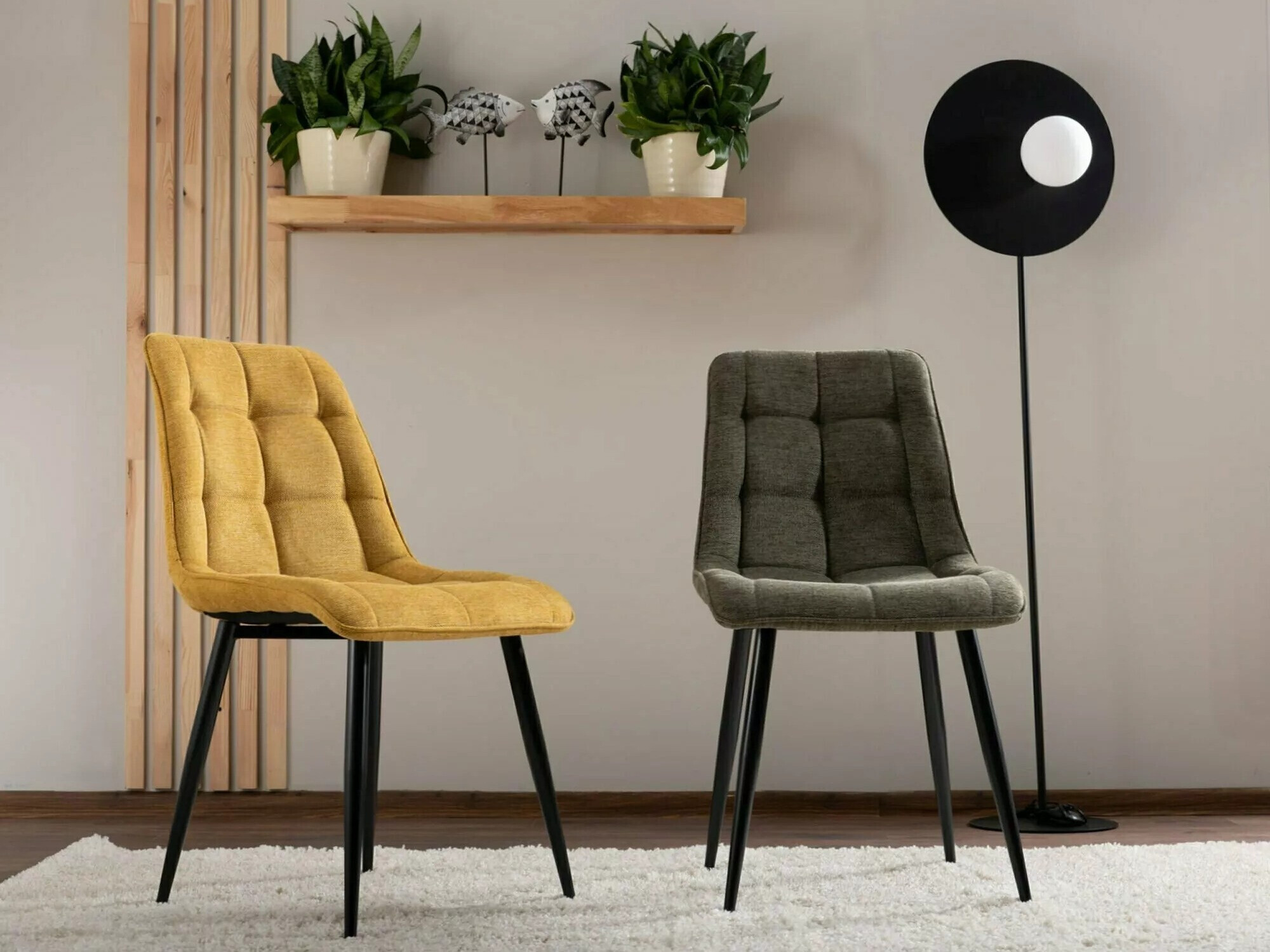 Стол Detroit 288 (Жълт)