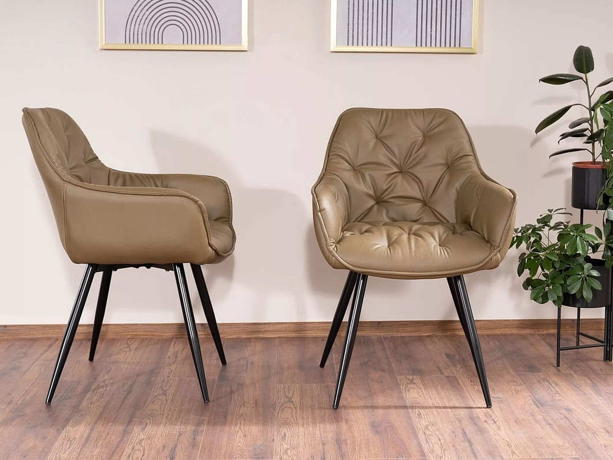 Стол Detroit 327 (Светло маслиново дърво)