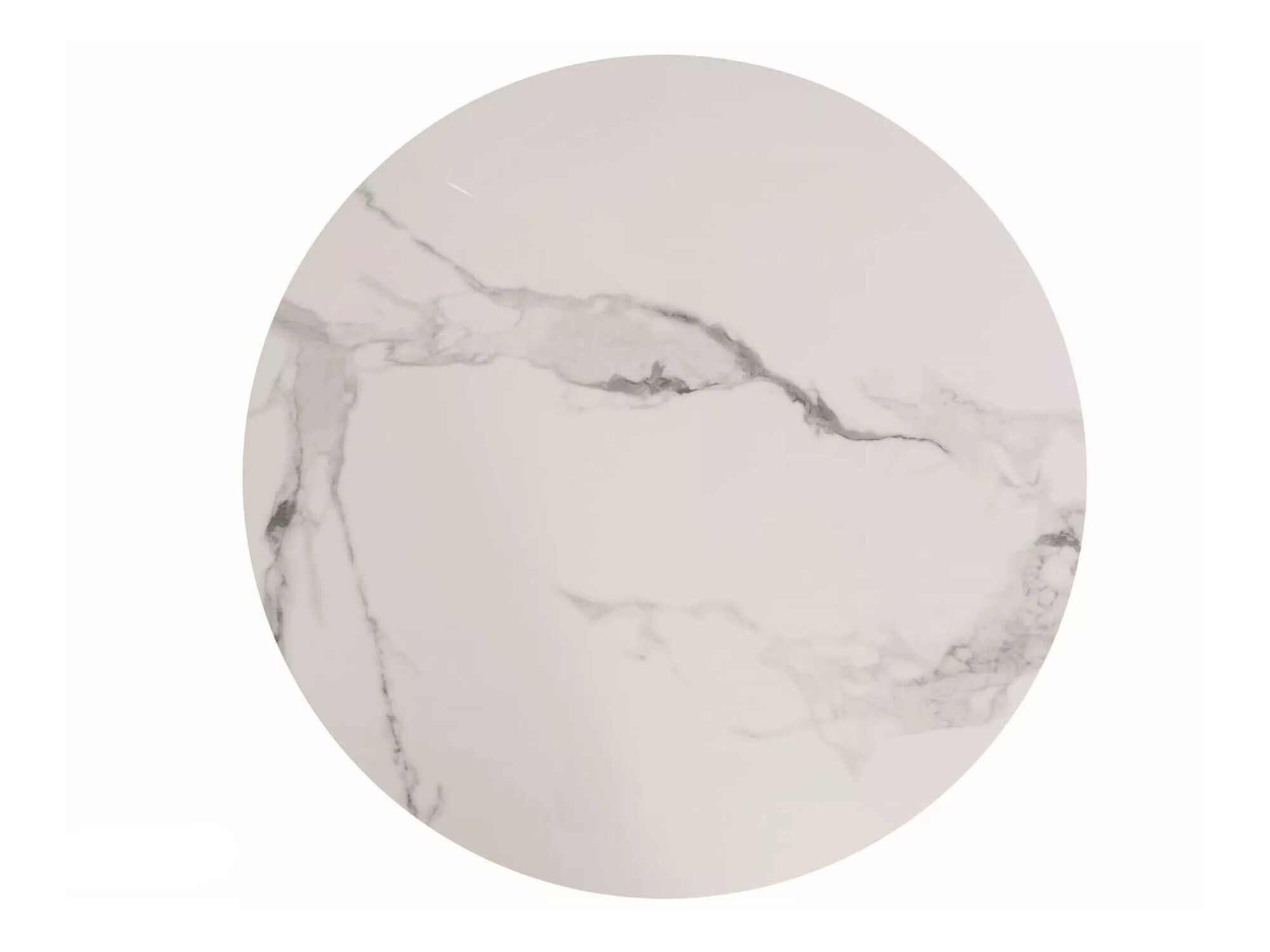 Маса Detroit 378 (Бял мрамор + Бял)