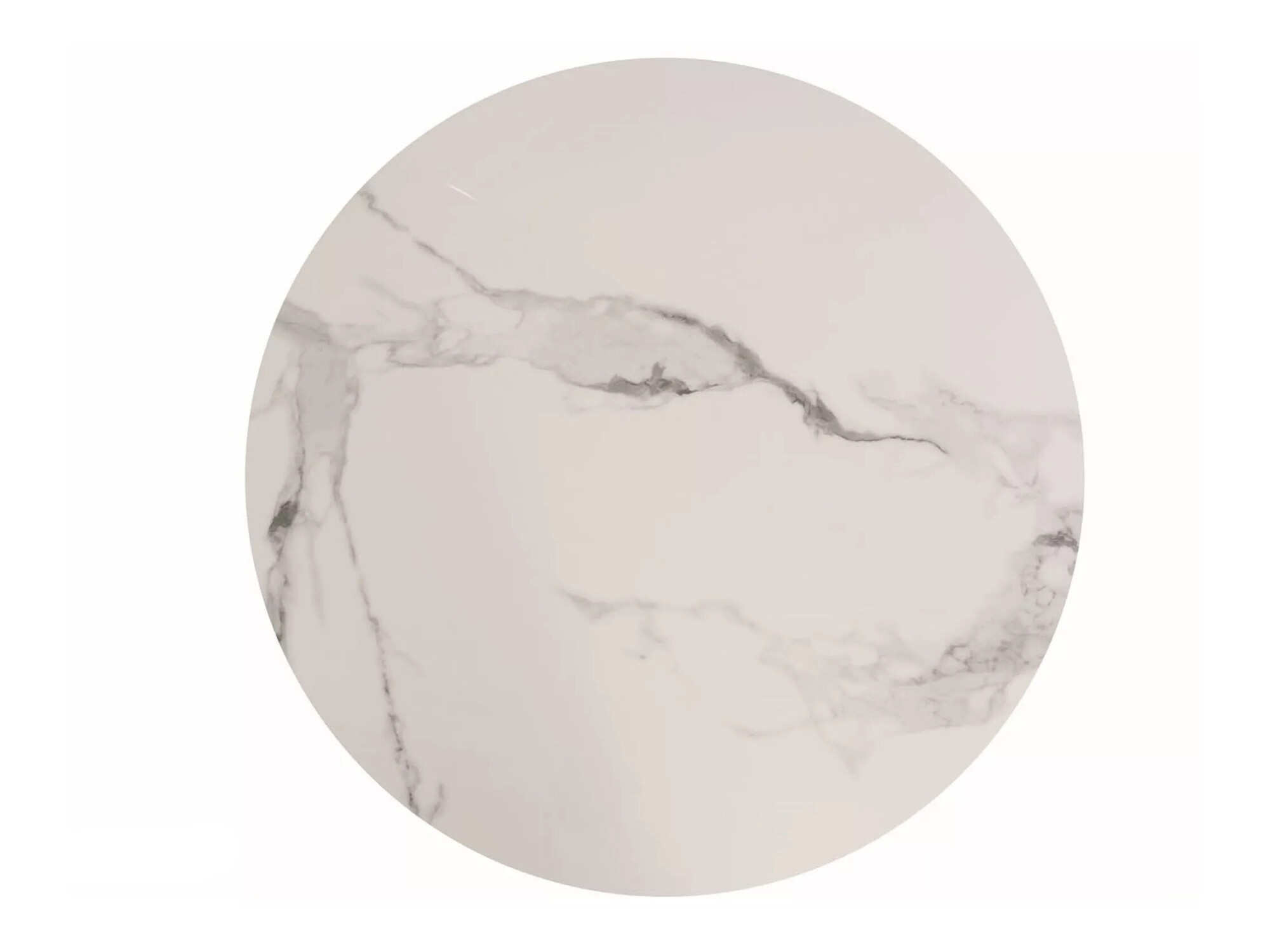 Маса Detroit 378 (Бял мрамор + Златно)