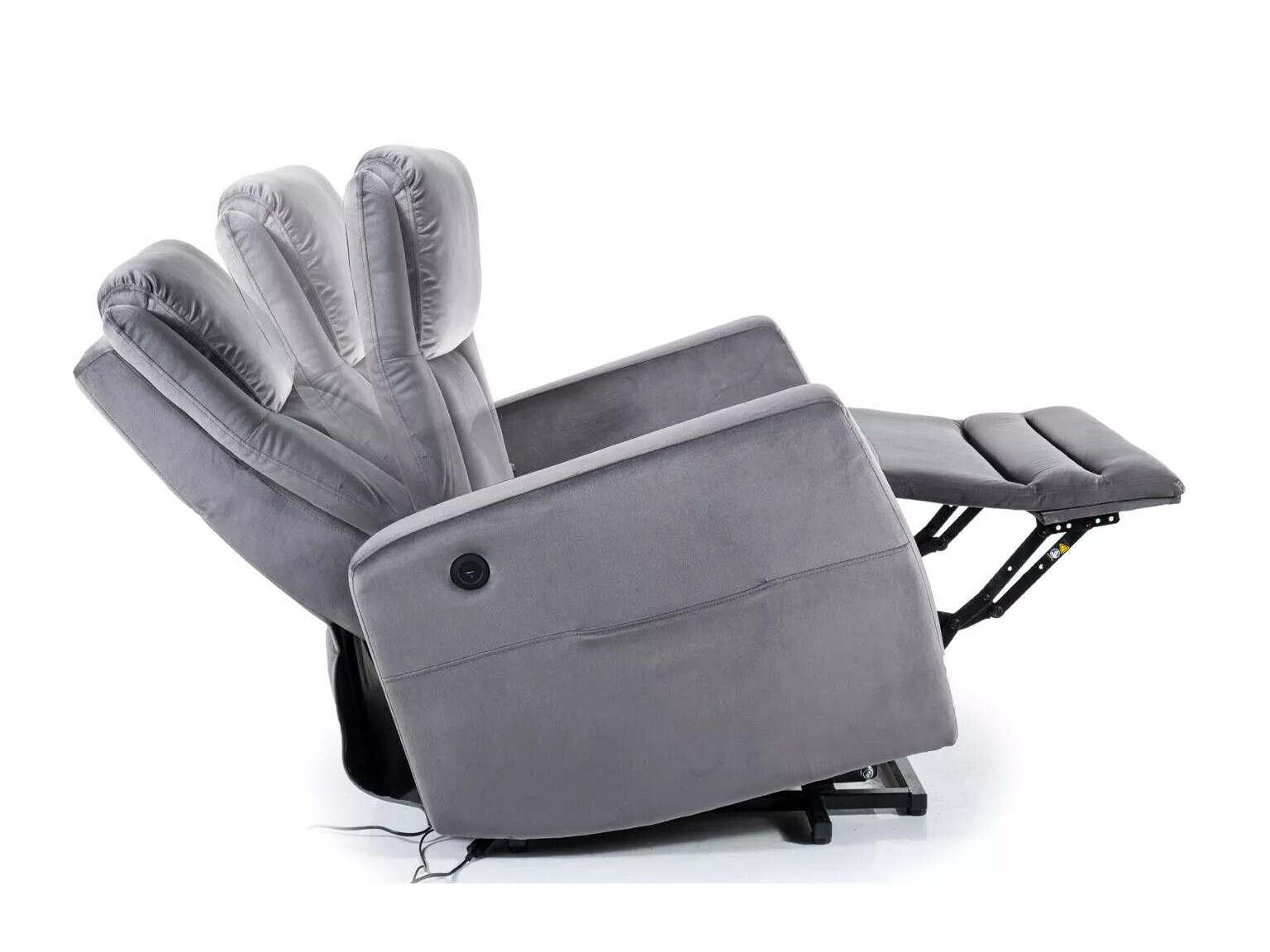 Реклайнер Detroit 384 (Сив)