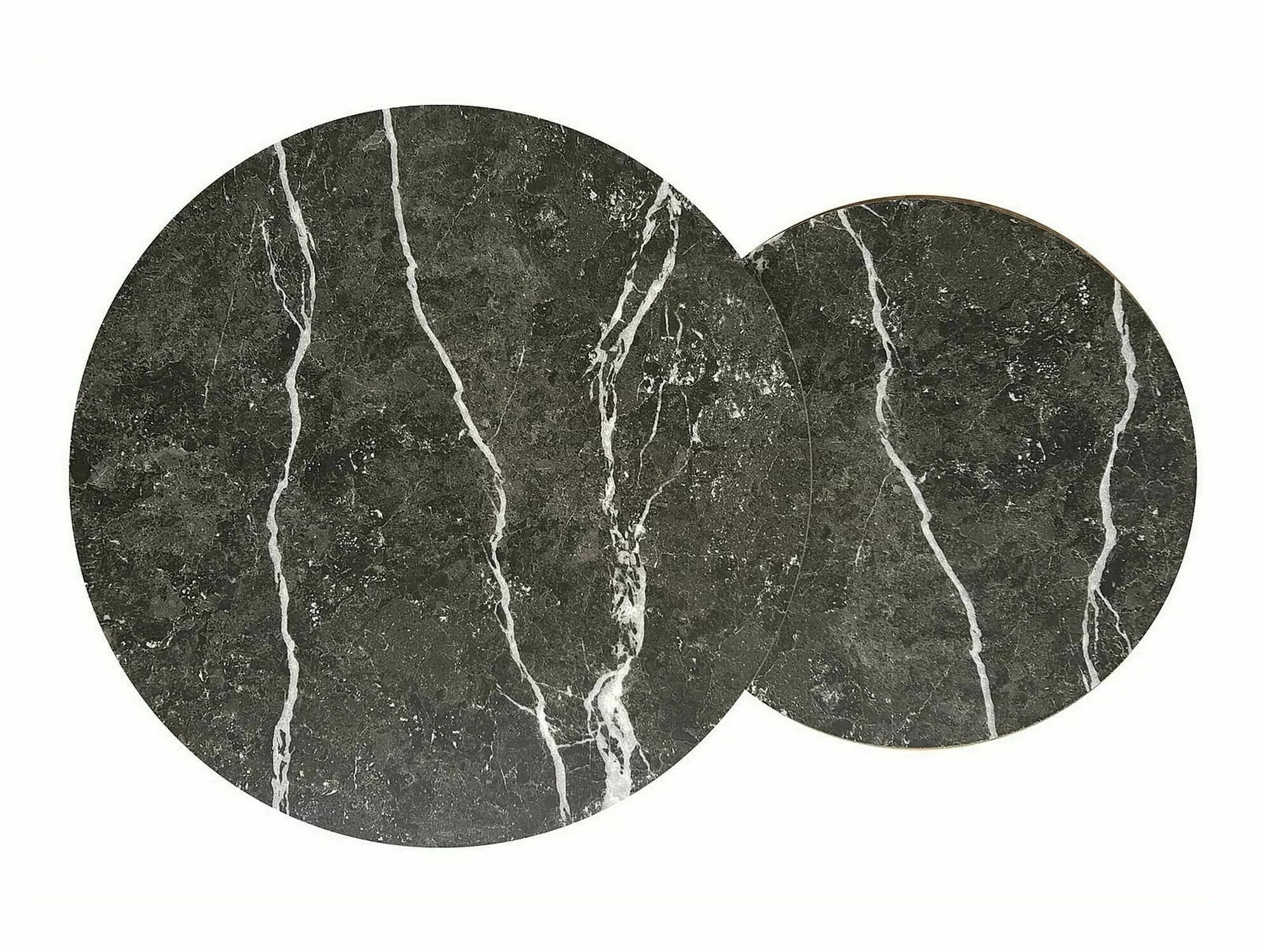 Комплект масички за кафе Detroit 398 (Черен мрамор)