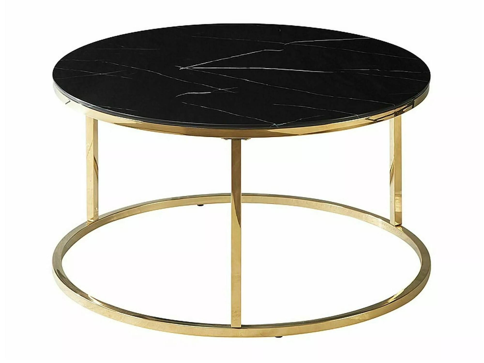 Масичка за кафе Detroit 400 (Черен мрамор)