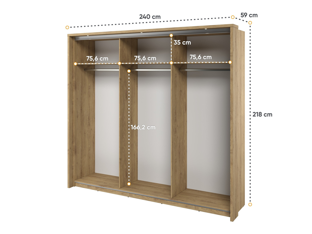 Гардероб Fresno 145